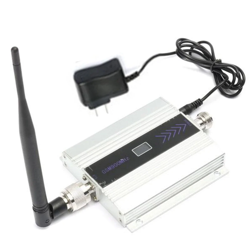 

GSM 900MHz Mobile Repeater Amplifier Booster with Indoor Whip Antenna for Home Office Basement