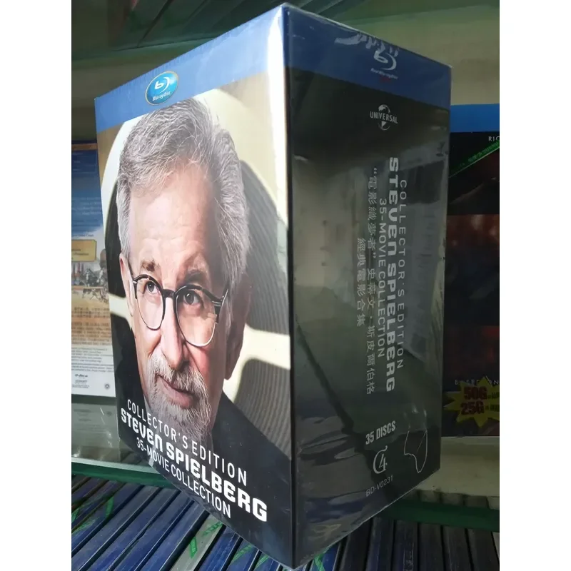 Фото Blu-ray диск: Коллекция классических фильмов Стивена Спилберга, высокое разрешение, домашний кинотеатр, развлекательный подарочный набор №3