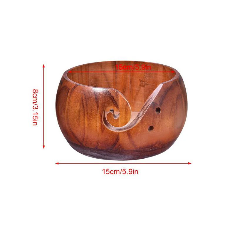 

Деревянная миска для хранения текстильной шерсти, Круглая Деревянная миска, Деревянная миска, Деревянная миска для хранения шерсти, товары для шитья