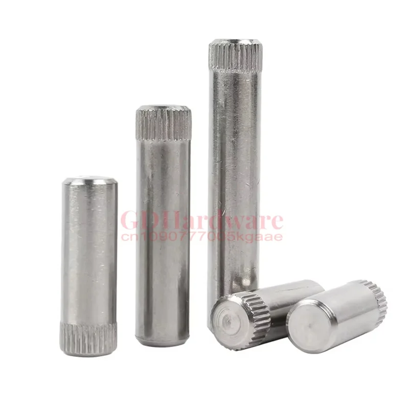 

Штифт с накаткой из нержавеющей стали 304, цилиндрический штифт, штифт вала, игрушка, шатун, замок, шарнирный штифт M1,5 M2 M2,5 M3 M4 M5 M6 M8 M1.5 ~ M8