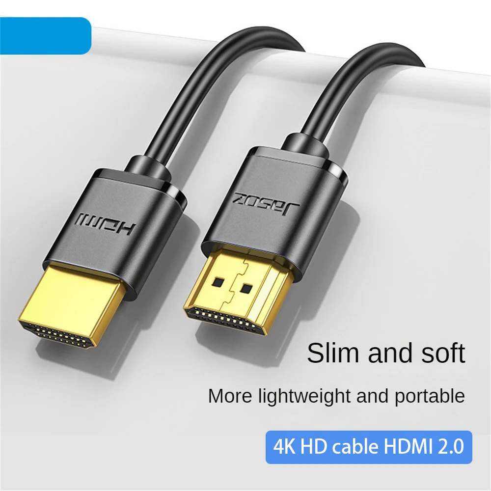 Совместимый с HDMI кабель 2 0 супергибкая Универсальная совместимость простота