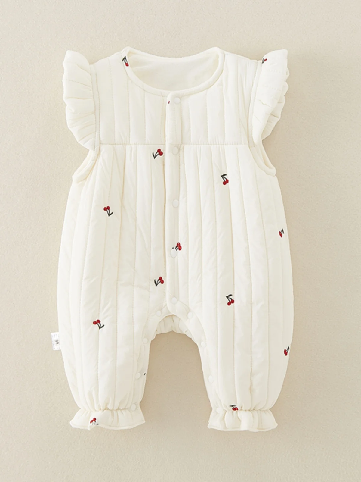 Одежда для малышей осенне-зимняя одежда стеганый теплый цельный жилет на