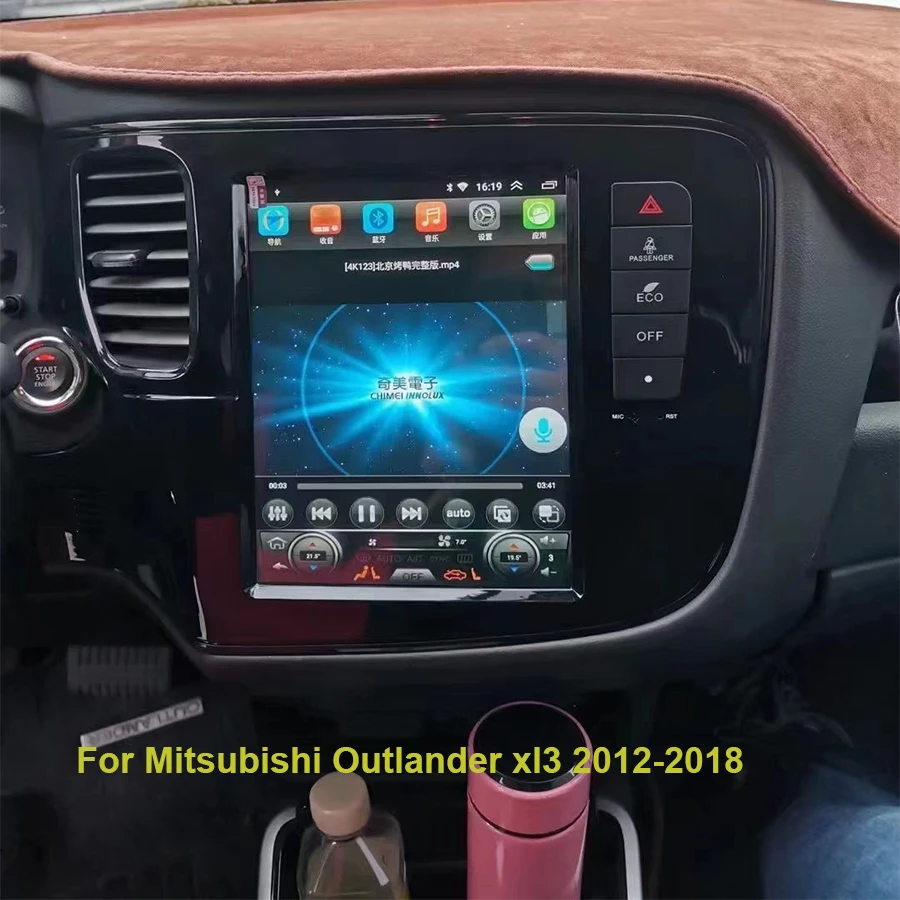 

2Din Stereo Tesla Screen Car Radio For Mitsubishi Outlander 2012-2018 Android Auto GPS Navigation Car Multimedia Player Carplay