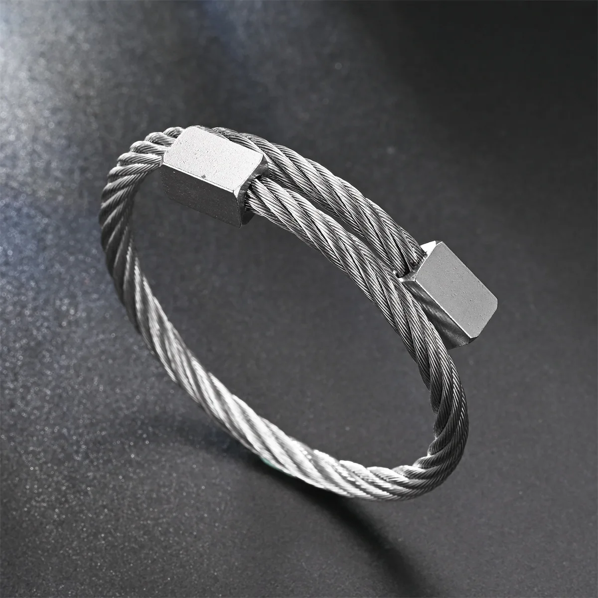 

316L Stainless Steel Bangle Men Bracelet Titanium Adjustable Opening Cuff Charm Jewelry pulseras Hombre Luxury Jewelry Bangles