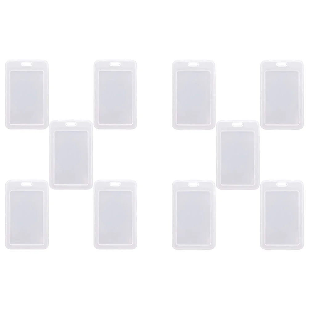 

15 Pcs Blanks Cards Holder Sleeve Name Cover Decorative Bracket Permit Practical Bus Student