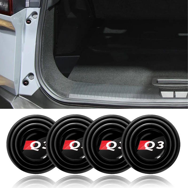 

New Car Door Anti-collision Silicone Pad Soundproof Buffer Protection Pad For Audi A1 A3 A4 A5 A6 A7 A8 Q3 Q5 Q7 S3 S4 S5 S8 TT