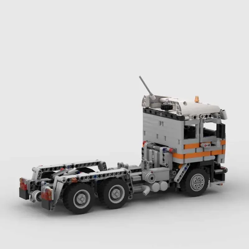 Фото MOC-111919 Конструктор «Транспортный грузовик с краном» 42128 Тип B, 1215 деталей, строительные блоки, подарок на Рождество, подарок на день рождения №4