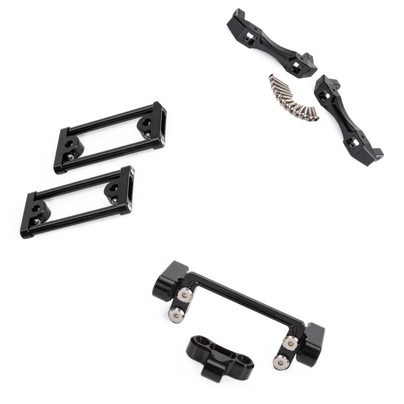 

Нижний центр тяжести LCG, бампер для шасси, крепление сервопривода, балка для 1/10 RC Crawler Axial SCX10 I II III, обновления