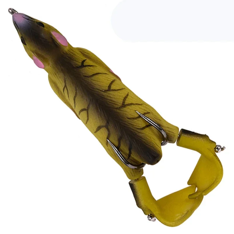 EASYFISH 1 шт. 9,2 см 12,5 г искусственная бионическая приманка для крысы и рыбы, черная рыба, специальная поверхность, трактор, дорожная приманка, пропеллер (art.: 3920cb3cd0ee5) - 3920cb3cd0ee5