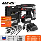 Перезаряжаемый бесколлекторный перфоратор, электрическая Ударная дрель