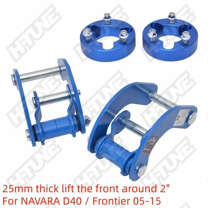 

4x4 Accesorios 25 мм 32 мм передняя прокладка и задние комфортные комплекты подъемников 4WD для Navara D40/D23 NP300/Frontier 2005++