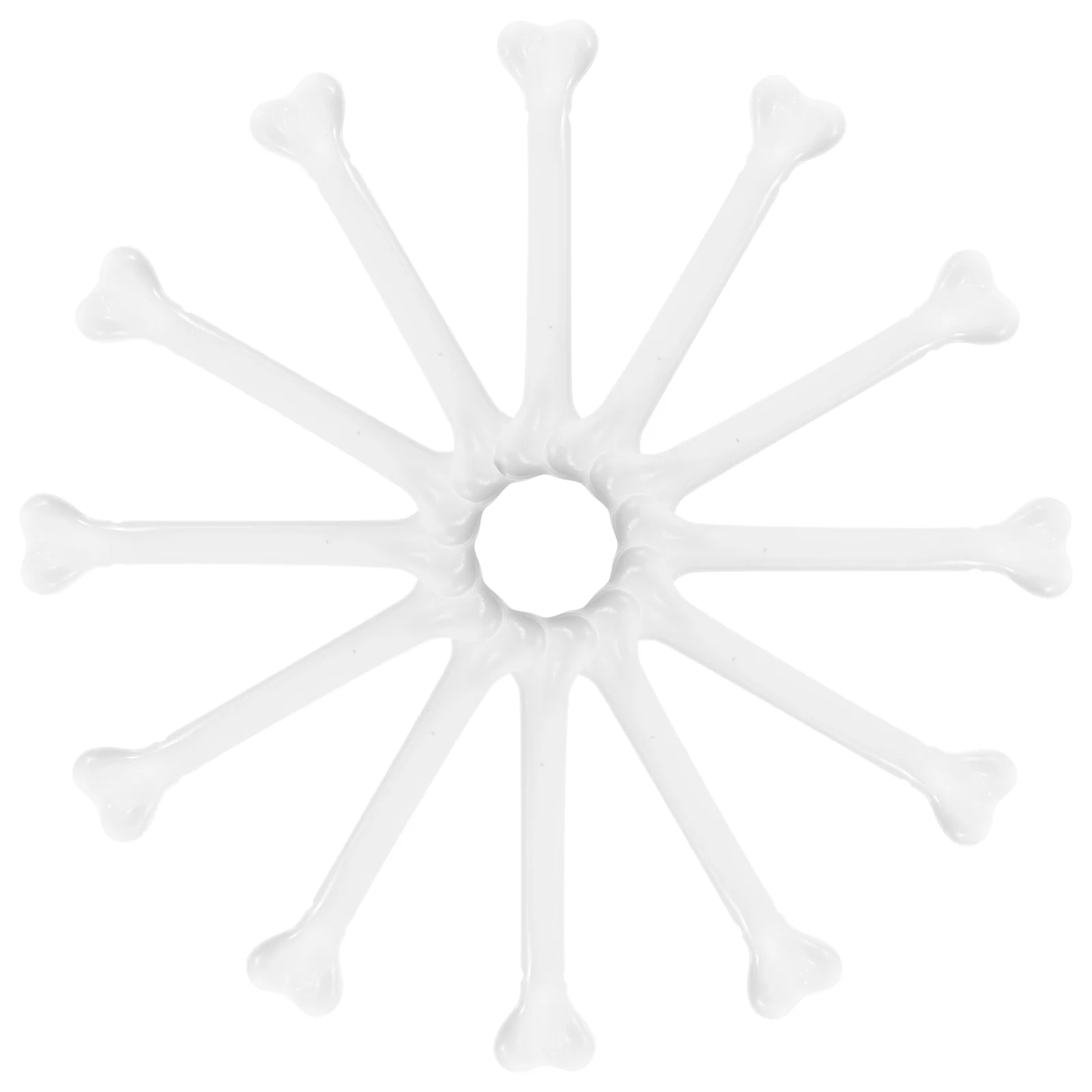 

12pcs Mini Bones Plastic Bone Ornaments Halloween Decorations Simulation Bone Props