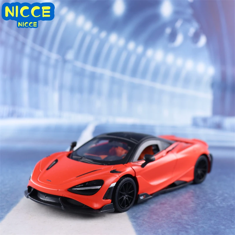 

Nicce 1:24 Mclaren 765LT High Simulation Diecast Car Metal Alloy Model Car Children's Toys Collection Gifts F540