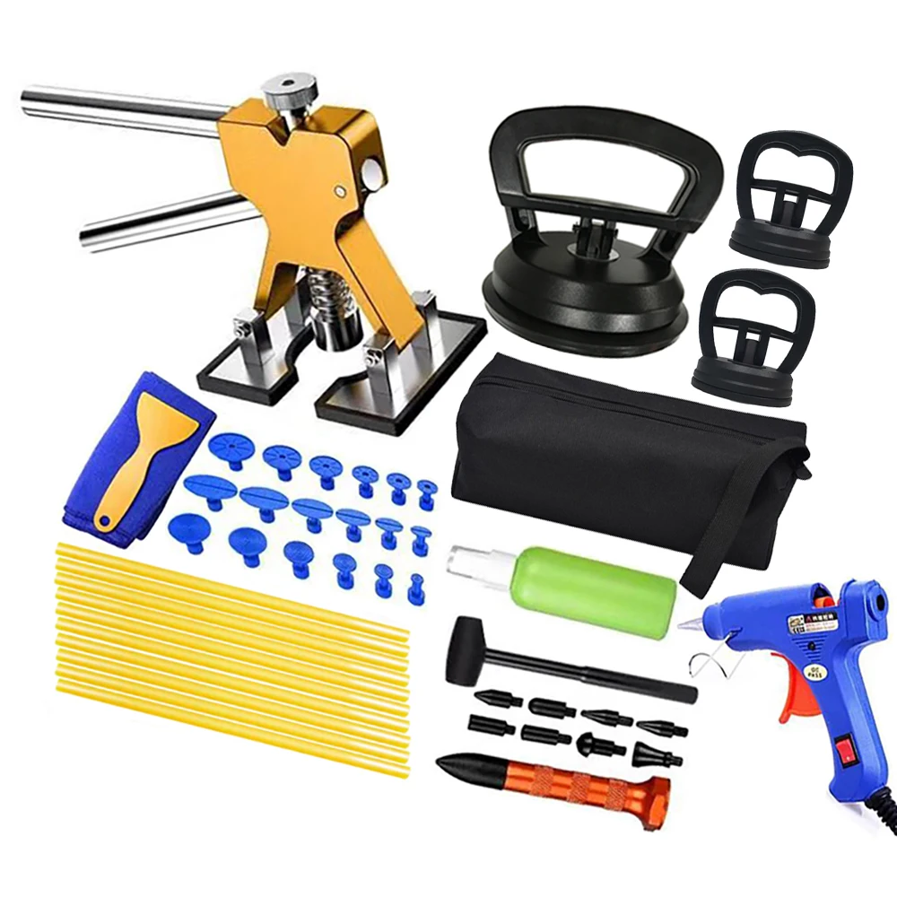

57PCS Car Dent Tools Remover Repair Kit Sucker Tool Automotive Body Dents Puller Car Dent Removal