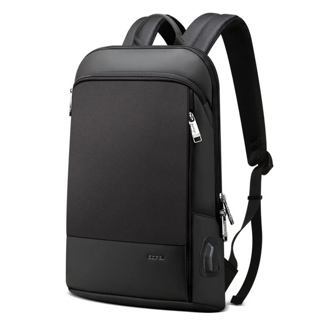 Unisex Slim Laptop Backpack Men Thin Light Back Pack Usb Charging High Quality Office Work Women Bagpack Business Bolsos Sac