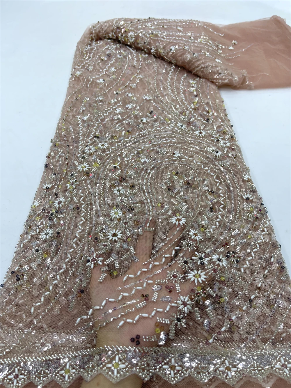 2024 новейшая африканская кружевная ткань высокого качества ткани по метрам