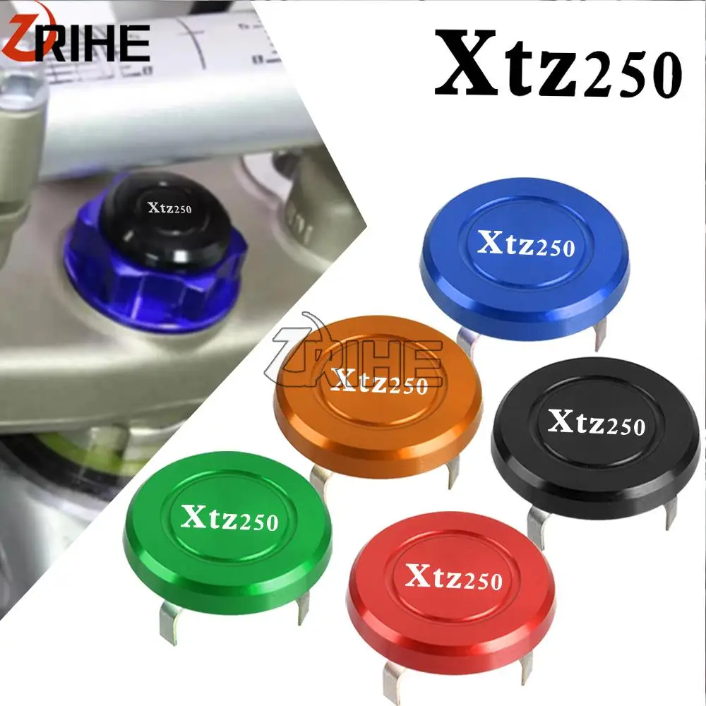 FOR YAMAHA XTZ250 Motor HandleBar Steering Stem Cap Shaft Stem Shaft Decorative Cap Decorative Cover XTZ 250 250XTZ 2006-2017