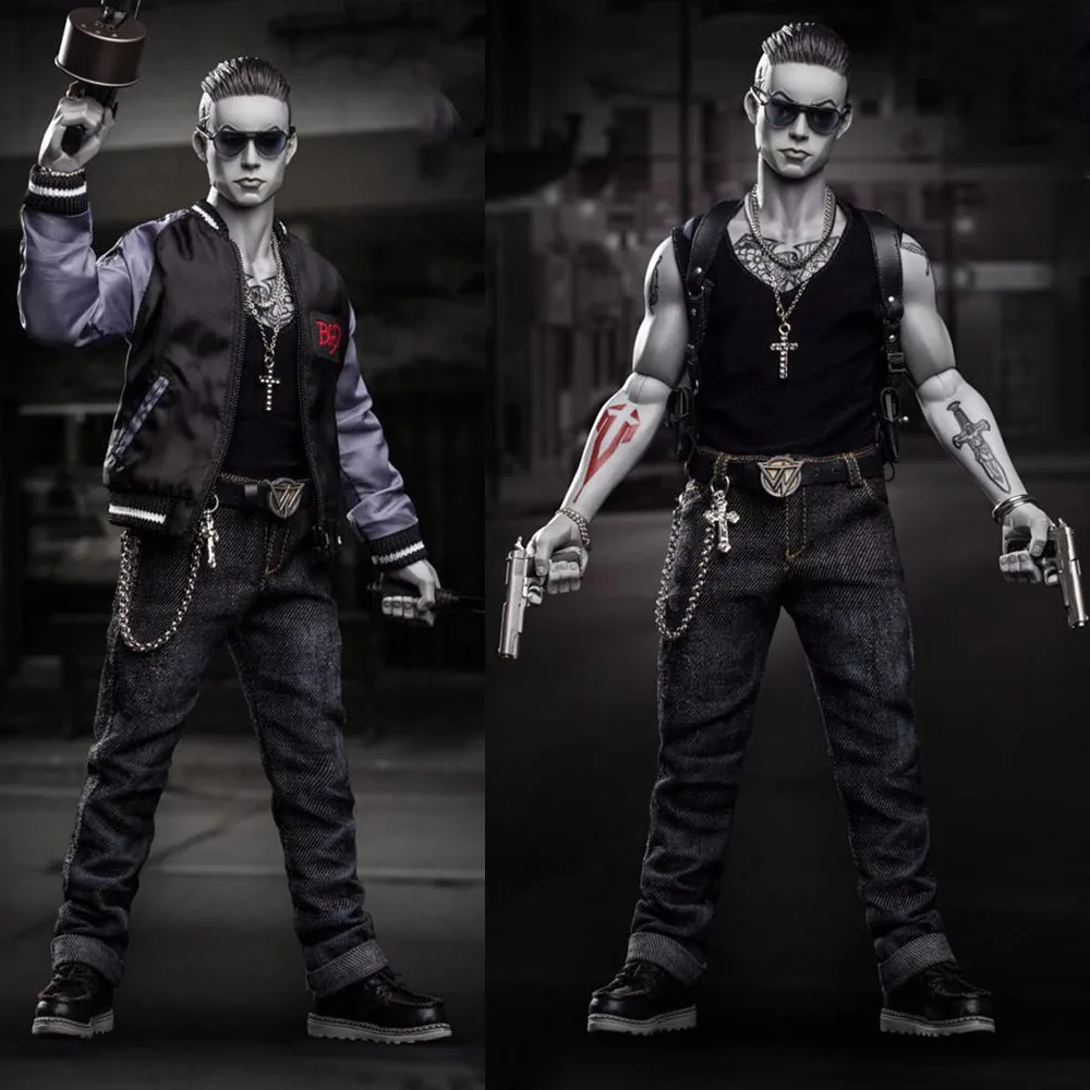 

Damtoys Gk017S 1/6 Vanness Wu Male Soldier Gangster Kingdom Series 12" Action Figure Model Best Collection Gift