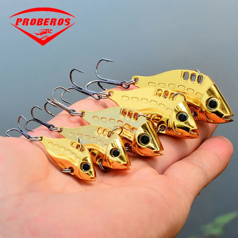 Профессиональная металлическая приманка BEROS 7/15/20/26g 3D EyesMetal Вибрирующая