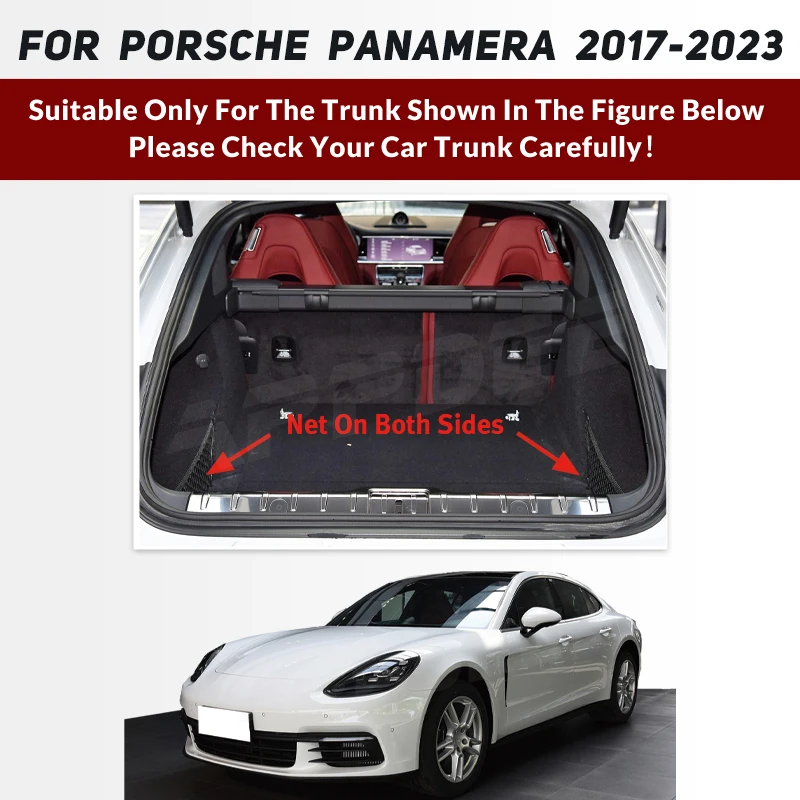 Фото Коврик для багажника автомобиля Porsche Panamera 2017-2023 18 19 20 21 22 №2