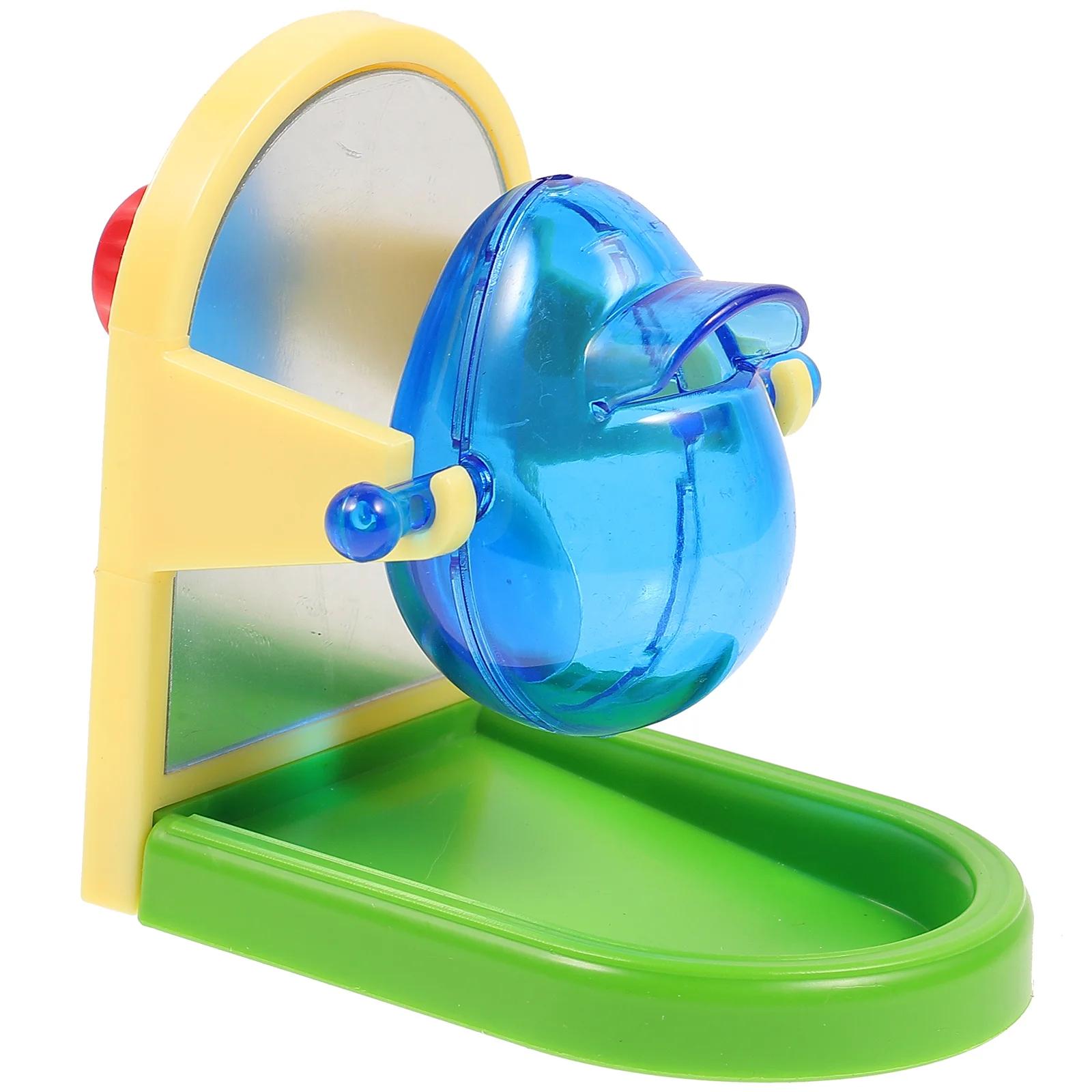

Missing Food Toys Smart Bird Feeder Parrot Training Pet Educational Metal Supply