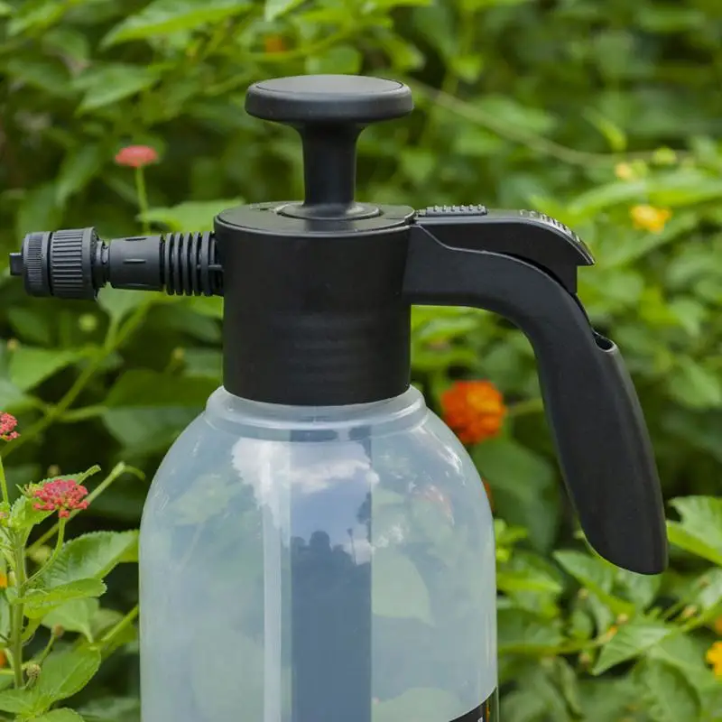

Foam Watering Can 2L Car Washer Hand-held Vehicle Wash Watering Pot Foam Nozzle Garden Air Pressure Foam Cleaning Water Bottle