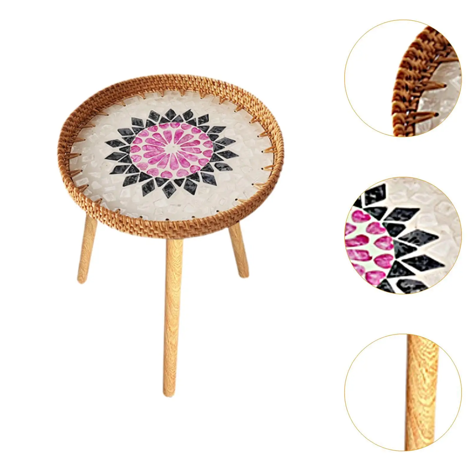 Приставной столик простой в использовании подставка для растений