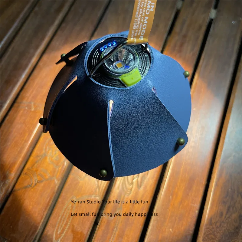 

PU Spotlight Lamp Shade Petal Folding Waterproof Light Set Home Garden Party Outdoor Camping Easy To Store Lighting Accessories
