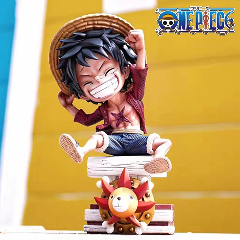 

Фигурка Аниме One Piece Sh Monkey D Luffy, фигурка героя, соломенная шляпа, коллекция моделей пиратов, искусственные куклы, детские игрушки, подарок