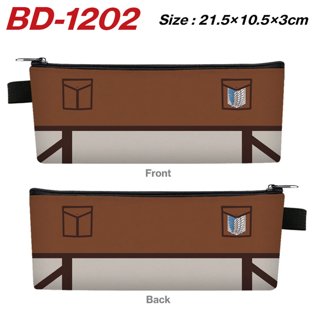 Case Cartoon Small Penbag Unisex Make Up Pouch Zip Cosmetic Cases Student Stationery Bag