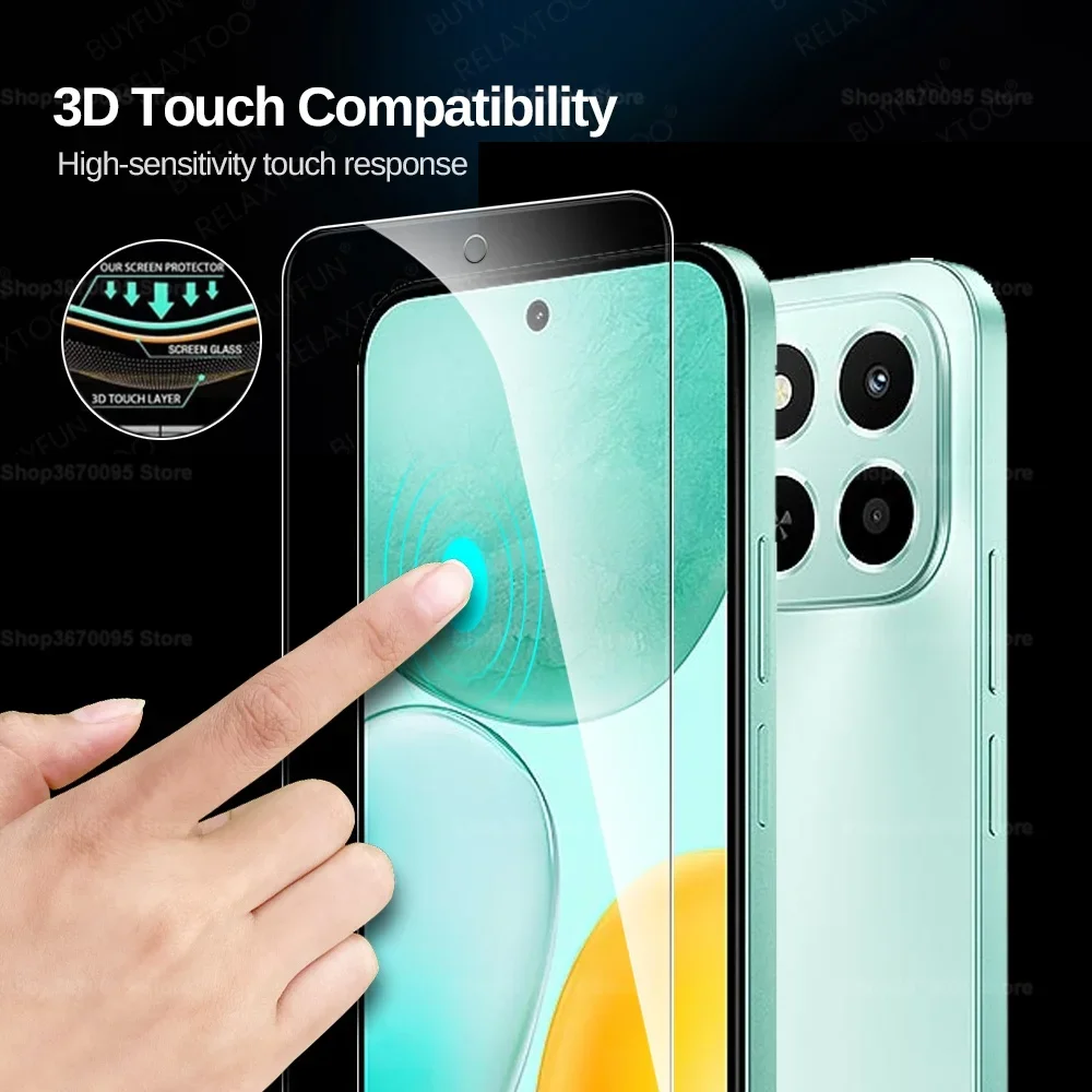 Фото 3 шт., защитная пленка для экрана Honor X6c 2025 Xonor x 6c 4G HonorX6c x 6 c x6 c 6,61 дюйма, защитное стекло HD, пленка для телефона №4