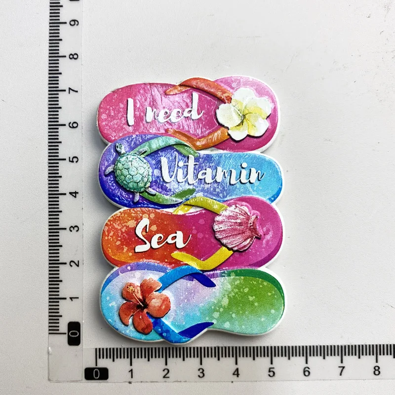 Туристические сувениры на магните холодильник с витаминами пляже Bohol 3D магнитные