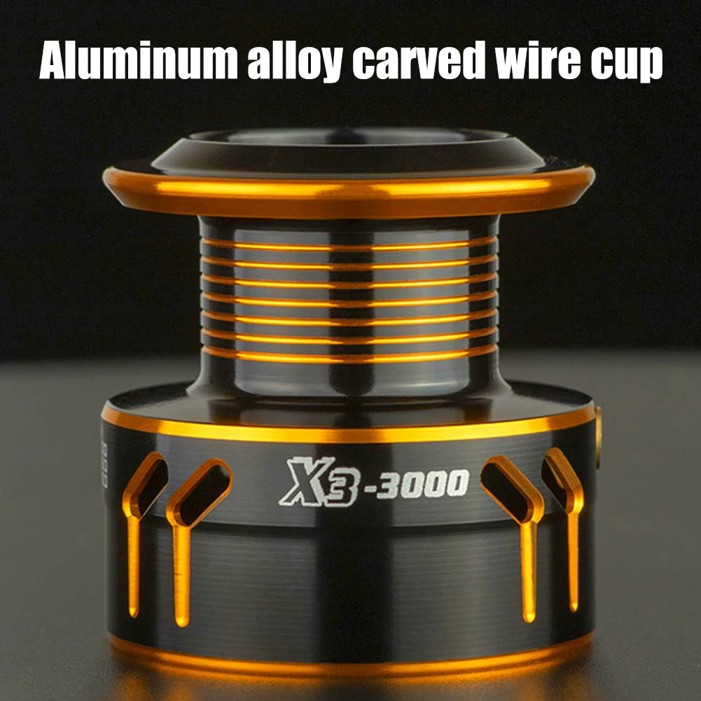 

Metal Spinning Wheel Professional Spinning Wheel Max Drag 8KG Smooth Outgoing Line for Sea Pole Remote Casting Accessories