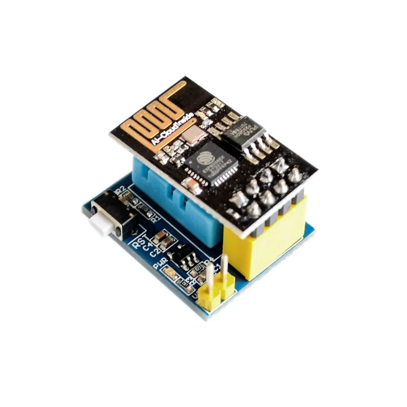 НОВЫЙ ESP8266 ESP-01 ESP-01S + DHT11 Модуль датчика температуры и влажности esp8266 Wi-Fi NodeMCU Умный