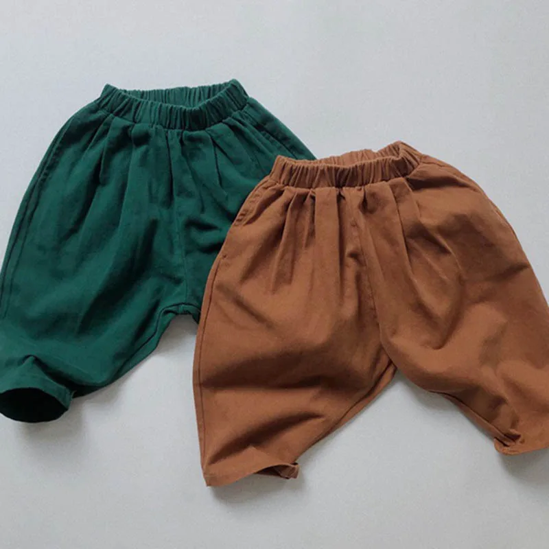 

Baby Girls Boys Pants Cotton Solid Color Spring Autumn Baby Girls Boys Trousers Children Clothing Casual Fashion Pants