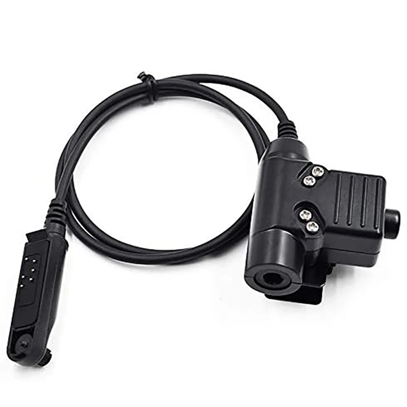 Фото Кабель-адаптер SuperDeals A58 Z U94 PTT для гарнитуры Baofeng UV-9R UV-XS UV-9R Plus Walkie Talkie №3