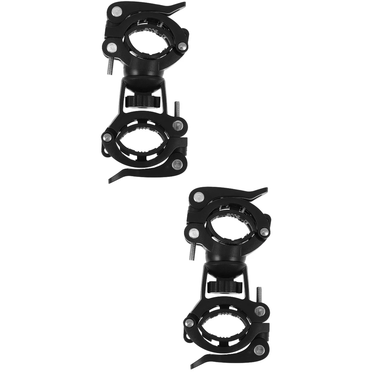 

Flashlight Mount Holder Bike Clamp Bracket Accessory Lighthandlebar Cycling