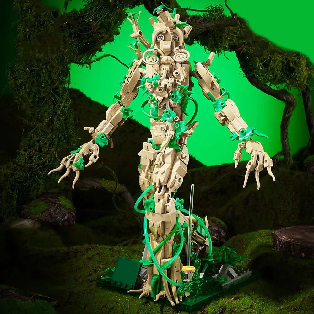 6008 Ideas Forest Mumen Moc Набор Строительных Блоков Из 918 Предметов - Унисекс Подарки На