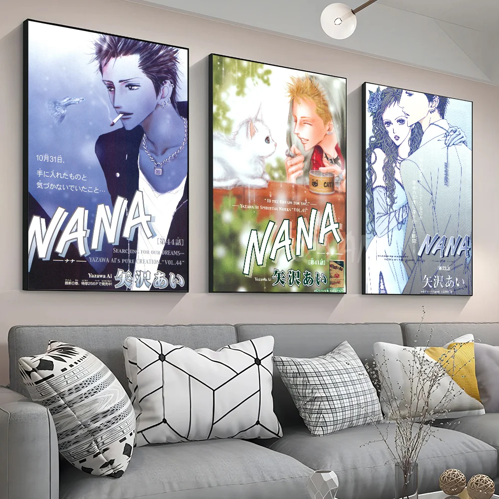 Аниме НАНА плакат настенное искусство домашний декор комнаты цифровая живопись
