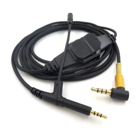 Для BOSE 700 QC25 QC35 OE2 Игровые наушники 2 м Aux кабель 3,5 мм штекер до 2,5 мм штекер аудио наушники шнур с микрофоном