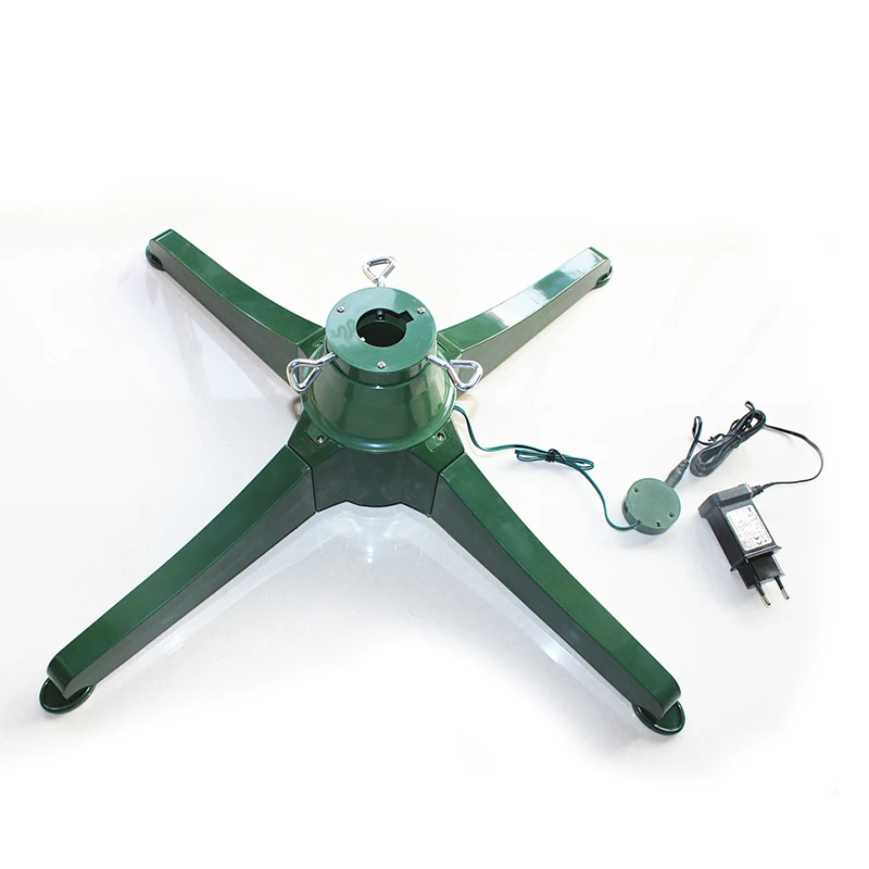 

Rotating Christmas Tree Base Detachable Electric Xmas Tree Stand Heavy Duty Tree Holder Easy Installation D1