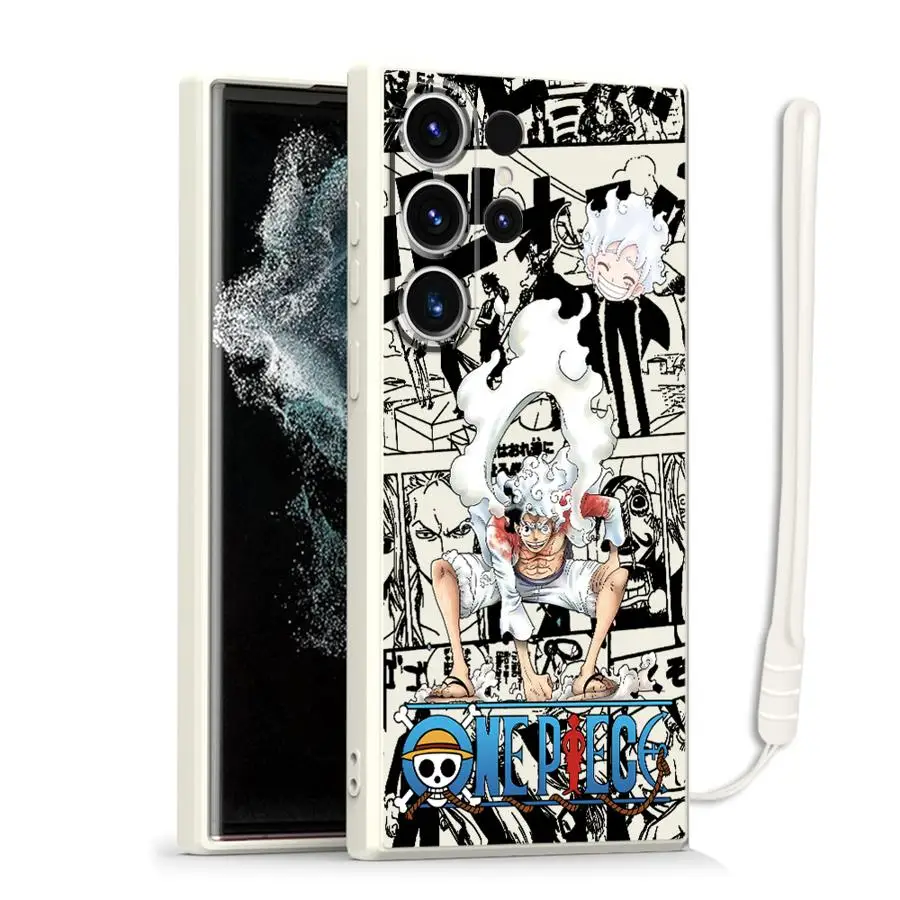 Фото Чехол O-Ones Pieces Luffy 5 Gear для Samsung Galaxy S26 S22 S21 Plus S25 Edge S23 Note 20 10 Ultra S24 Ultra S20 FE №3