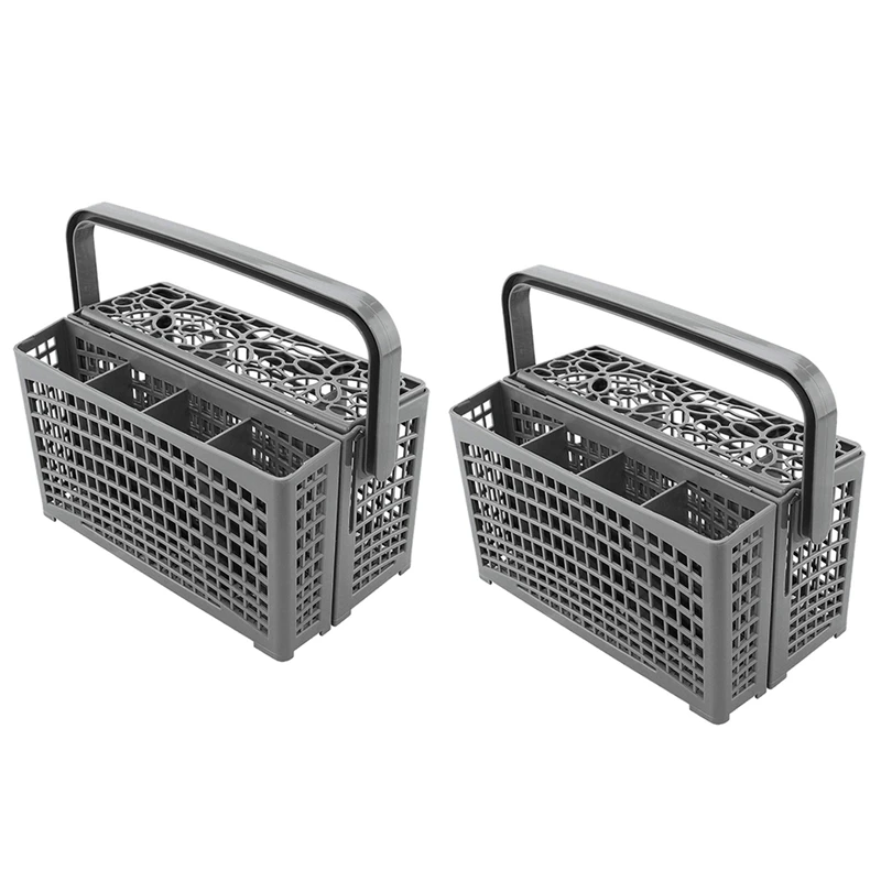 

2X Cutlery Dishwasher Replacement Basket Dishwasher Accessories For , Maytag, Kenmore, Whirlpool, LG,Samsung