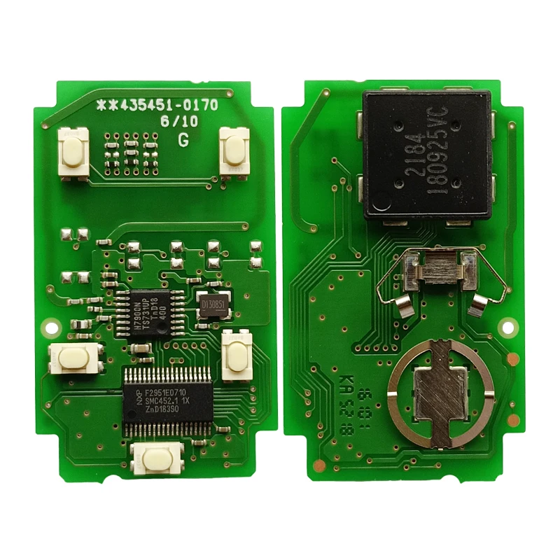 Оригинальный смарт-ключ HNKeys 5 кнопок для Chevrolet Silverado 433 МГц 7937E чип HYQ1EA