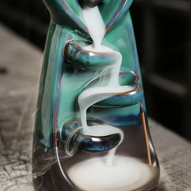 1 шт. креативная керамическая курильница для ароматических благовоний любовника