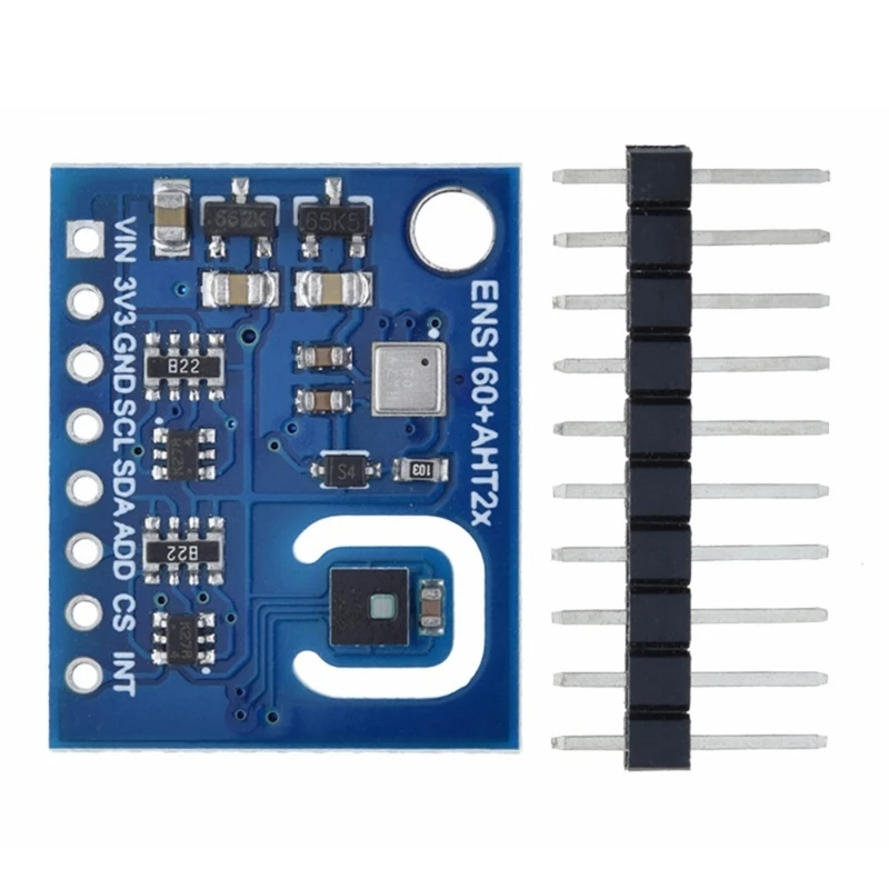

ENS160 + AHT21 углекислого диоксида углерода, углекислого газа, eCO2 TVOC, качество воздуха, датчик температуры и влажности, замена CCS811, развивающая плата