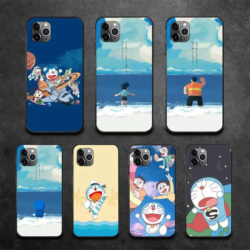 

Doraemon Nobita Nobi Phone Case For iPhone 13 12 11 Pro Max 11 XR XS Max X 8 7 6 5 SE 2020 Fundas Cover