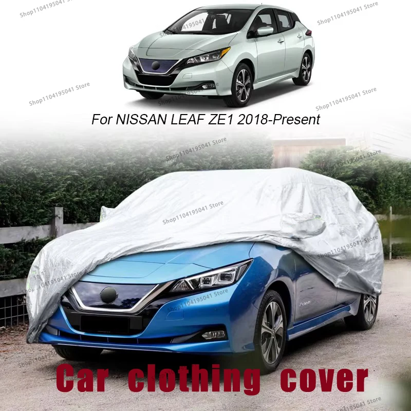 Фото Автомобильный чехол для Nissan LEAF, ALTMA, MARCH, MAXMA, NOTE, SENTRA, защитный чехол, против старения, автоматический пылезащитный, против дождя, снега, водонепроницаемый №1
