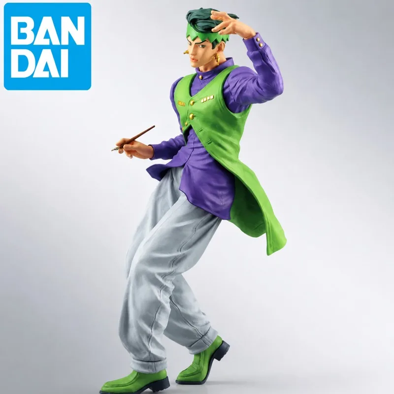 Фото В наличии: Оригинальная фигурка Bandai Spirits Jojo Kishibe Rohan, модель персонажа, новая в коробке, игрушка по мотивам аниме. №1