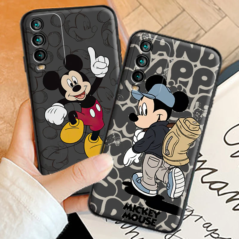 

Disney Mickey Mouse Phone Cases For Xiaomi Redmi 9AT 9 9T 9A 9C Redmi Note 9 9 Pro 9S 9 Pro 5G Funda Back Cover Coque